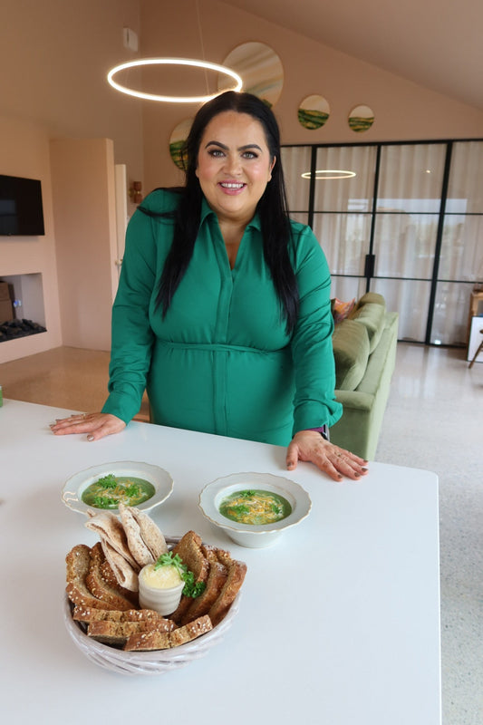 Creamy Broccoli & Cheddar Soup
